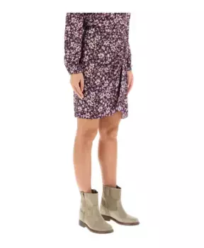 Короткие Юбка Isabel Marant toile, мультиколор