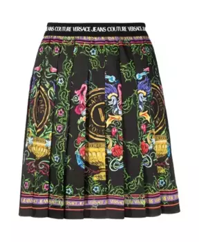 Короткие Юбка Versace Jeans Couture, мультиколор