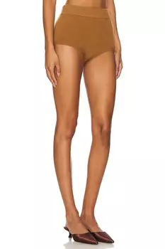 Короткие кашемировые шорты amelie W. Cashmere, коричневый