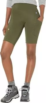 Короткие колготки Abisko Fjllrven, цвет Deep Forest