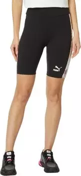 Короткие колготки Iconic T7 Artisan 7 дюймов PUMA, цвет Puma Black/Artisan All Over Print