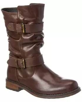 Короткие кожаные ботинки Эрика Майкла Ноэля eric michael, коричневый