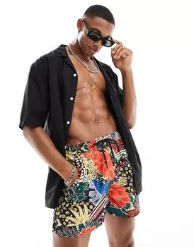 Короткие купальники с цветочным принтом Another Influence