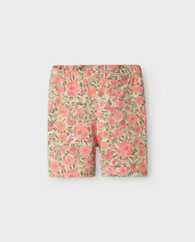 Короткие леггинсы для девочки name it, зеленый