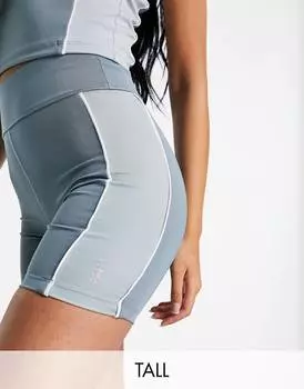 Короткие леггинсы с полосками сбоку ASOS 4505 Tall