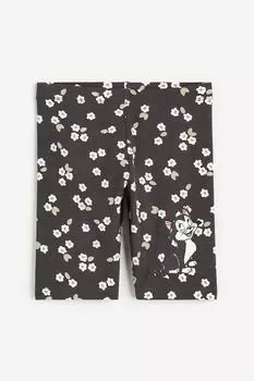 Короткие леггинсы с принтом H&M