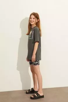 Короткие леггинсы с узором H&amp;M