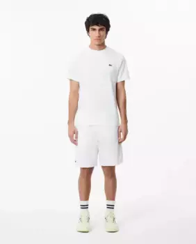 Короткие мужские теннисные брюки SPORT Lacoste, белый