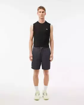 Короткие мужские теннисные брюки SPORT Lacoste, темно-серый