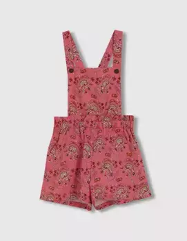 Короткие набивные комбинезоны для девочек Gocco, розовый