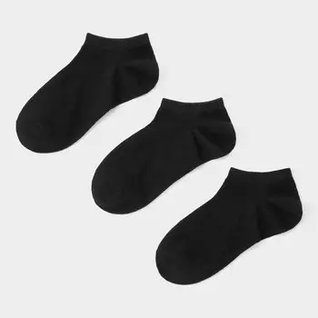 Короткие носки 3П GU, черный