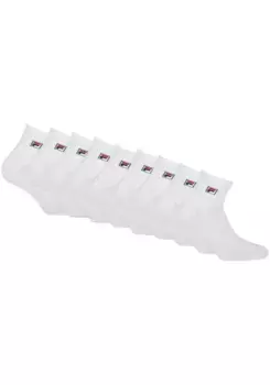 Короткие носки Fila (упаковка, 9 пар), носки-кеды с логотипом, белый