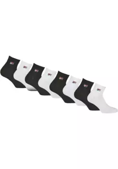 Короткие носки Fila (упаковка, 9 пар), носки-кеды с логотипом, белый