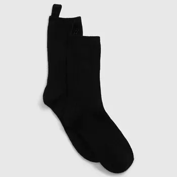 Короткие носки с блестками Gap, черный