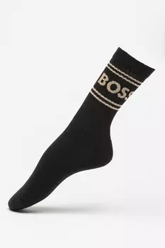 Короткие носки с блестящими нитками Boss, желтый