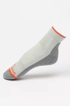Короткие носки с логотипом для походов Jack Wolfskin, серый