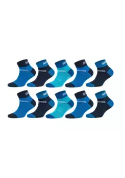 Короткие носки Skechers "Короткие носки, 10 шт.", синий