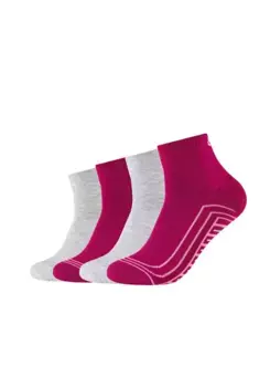 Короткие носки Skechers "Короткие носки, 4 шт.", фуксия