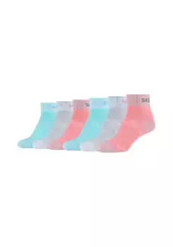 Короткие носки Skechers "Короткие носки, 6 шт.", цвет Flamingo