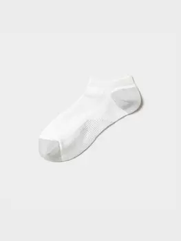 Короткие носки спортивные Uniqlo, белый