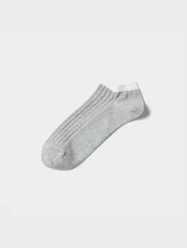 Короткие носки Uniqlo, цвет 03 серый