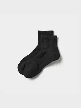 Короткие носки ворс Uniqlo, черный