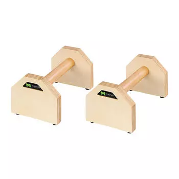 КОРОТКИЕ ПАРАЛЛЕТЫ - КОРОТКИЕ БРУСЬЯ ДЛЯ ОТЖИМА MOVO, слоновая кость