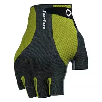 Короткие перчатки Hebo Route Short Gloves, зеленый