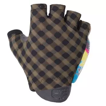 Короткие перчатки Q36.5 Unique Summer Clima Short Gloves, зеленый