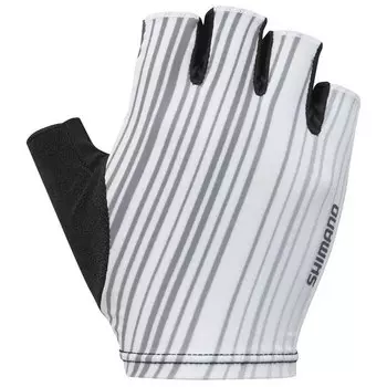 Короткие перчатки Shimano Escape Short Gloves, белый