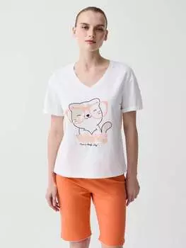 Короткие пижамные брюки на кулиске Ovs, цвет orange