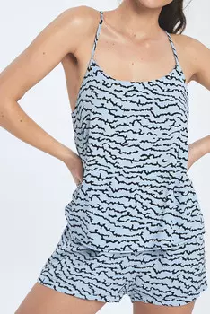 Короткие пижамы Herita, синий