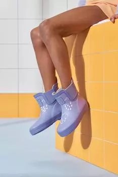 Короткие резиновые сапоги Grass & Air, фиолетовый