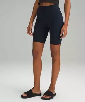 Короткие шорты Align с высокой посадкой Lululemon, нави