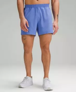 Короткие шорты без вкладыша Pace Breaker Lululemon, индиго