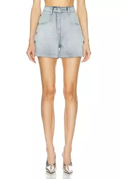 Короткие шорты Canio с украшением IRO, цвет Blue Washed