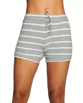 Короткие шорты Chaser RPET Cozy Knit с защипами, белый