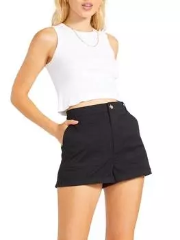 Короткие шорты для полевых исследований в черном цвете BB Dakota