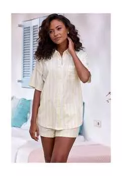 Короткие шорты Dolce Vita с карманами Vivance Dreams, желтый