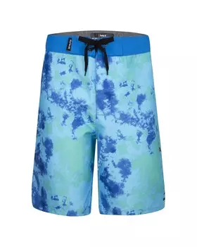 Короткие шорты Hurley Tie-Dye, синий