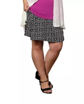 Короткие шорты Isla Tencel - Plus черного цвета On The Plus Side, черный