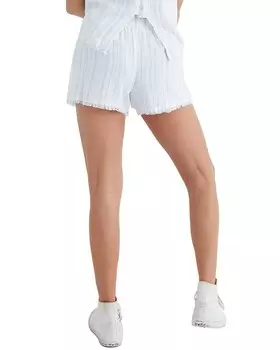 Короткие шорты из смесового льна Bella Dahl, синий