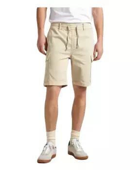 Короткие шорты карго Gymdigo Pepe Jeans, бежевый