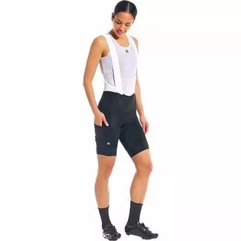 Короткие шорты-комбинезон Vero Pro Cargo женские Giordana, черный