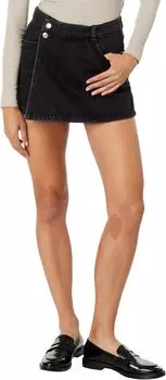 Короткие шорты MANGO, цвет Black Denim