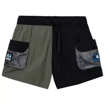 Короткие шорты Market Garden Tech, черный/оливковый