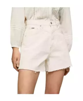 Короткие шорты Pepe Jeans, белый