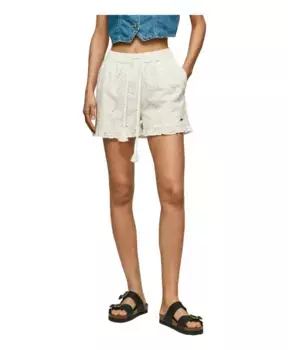 Короткие шорты Pepe Jeans, белый