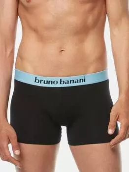 Короткие шорты retro, 4 упаковки, струящиеся Bruno Banani, синий