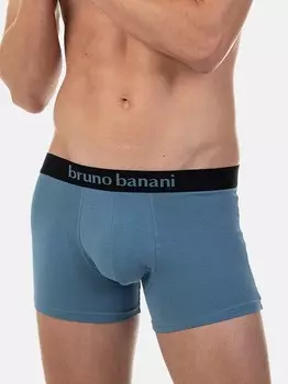 Короткие шорты retro, 4 упаковки, струящиеся Bruno Banani, синий